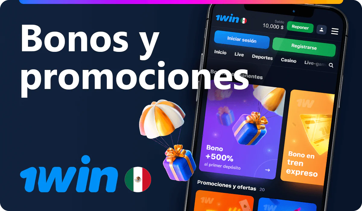 Bonos y promociones en 1win App
