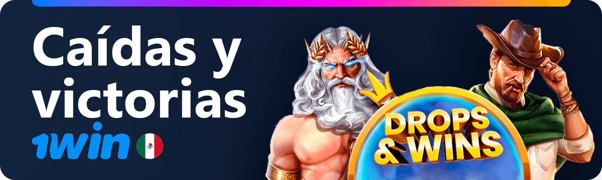 Caídas y victorias en 1win