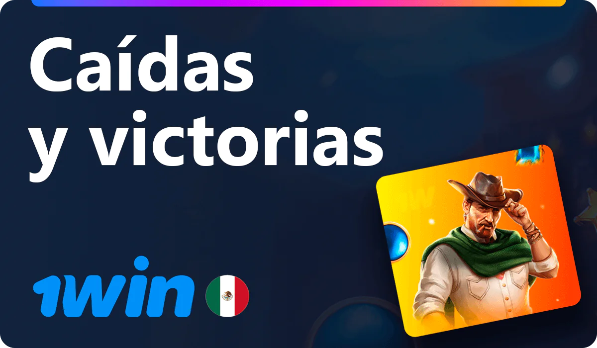 Caída y premios 1win