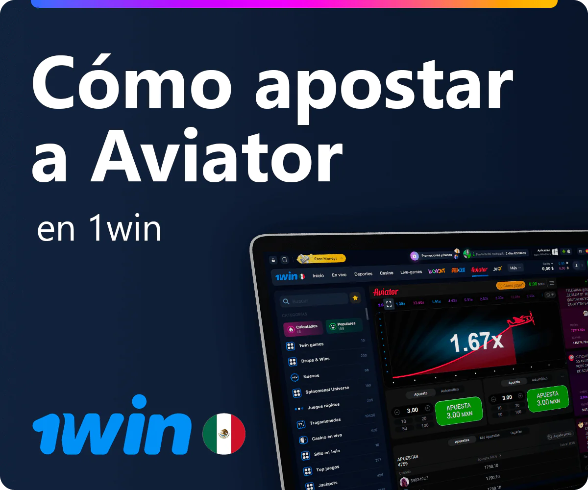 Cómo jugar a Aviator en 1win