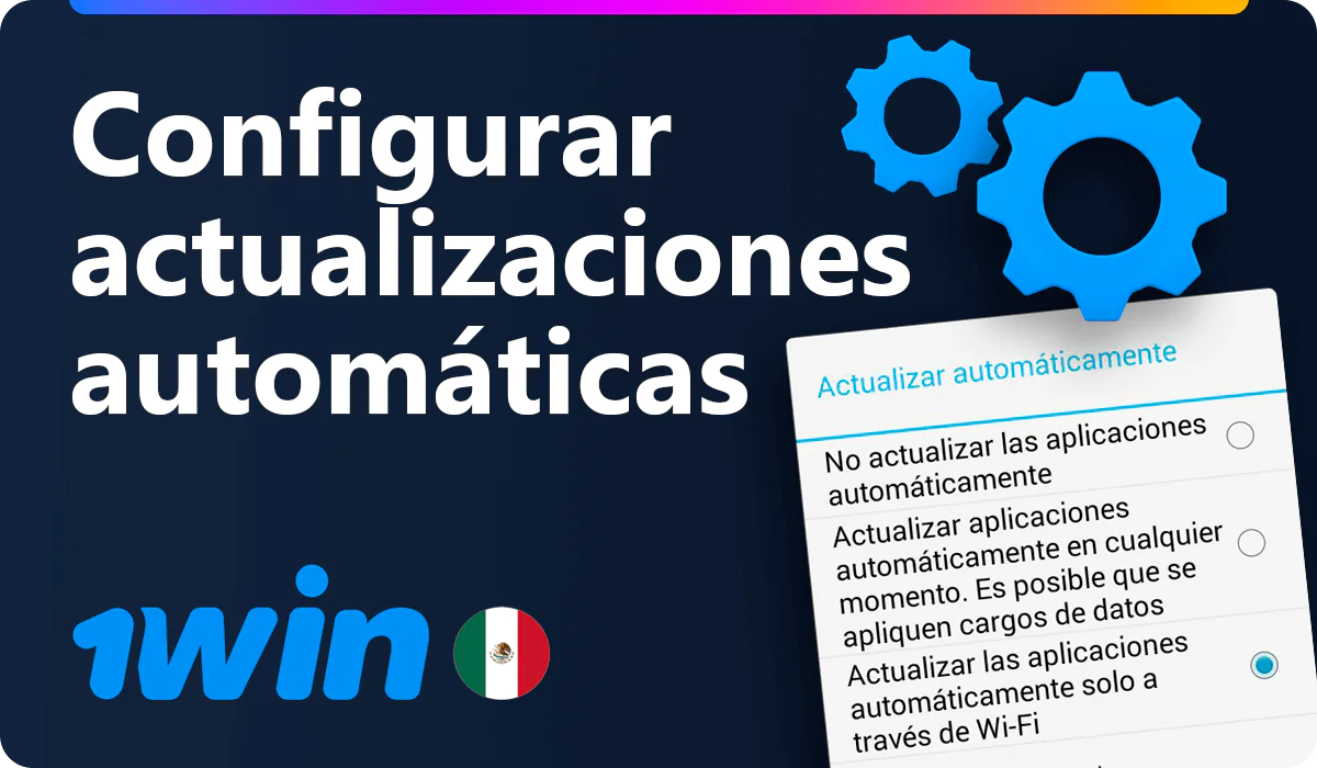 Cómo activar la actualización 1win en tu dispositivo