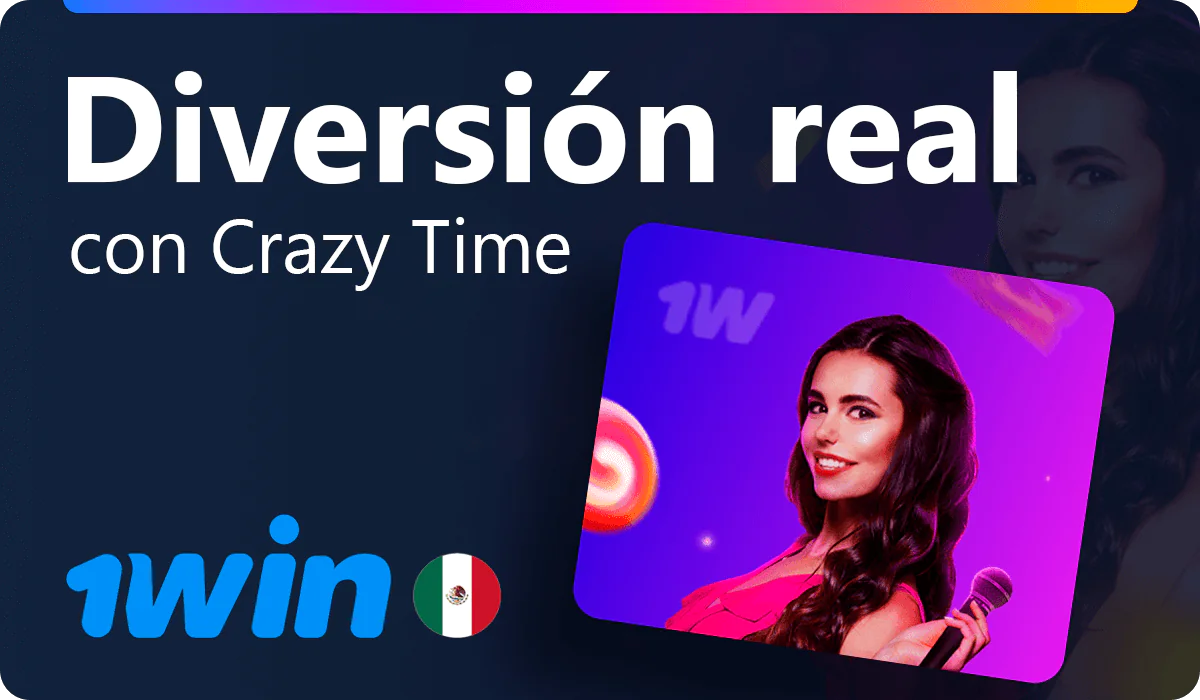 Bonificación con Crazy Time en 1win