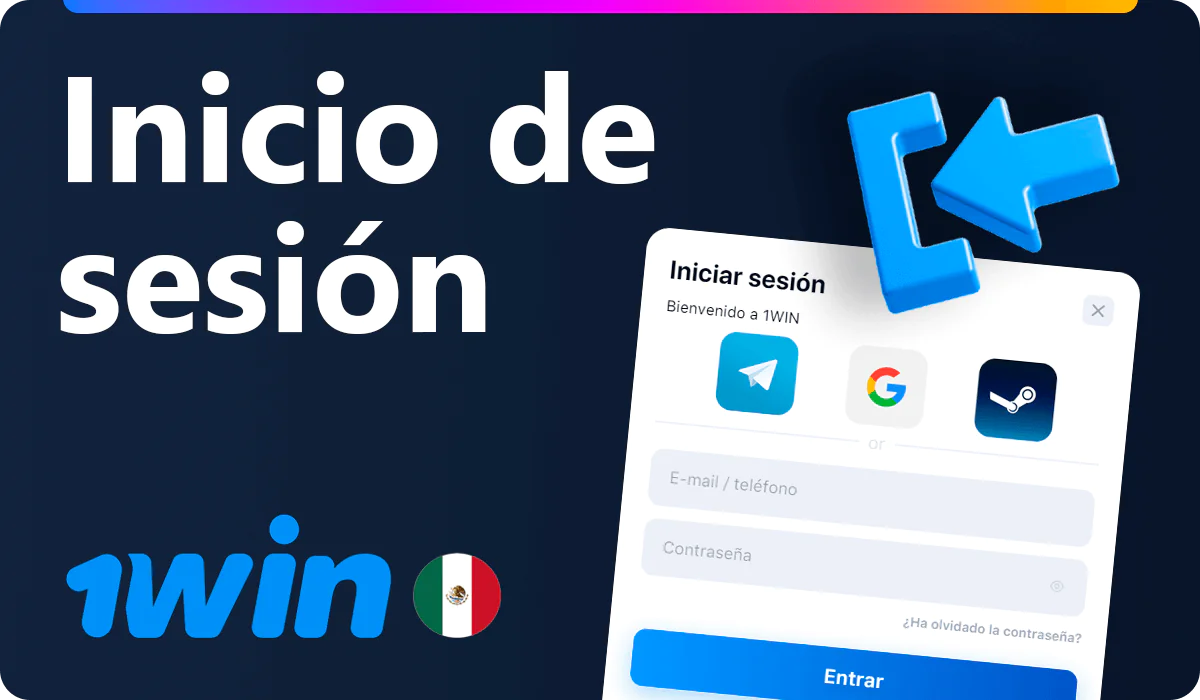 Iniciar sesión en 1win