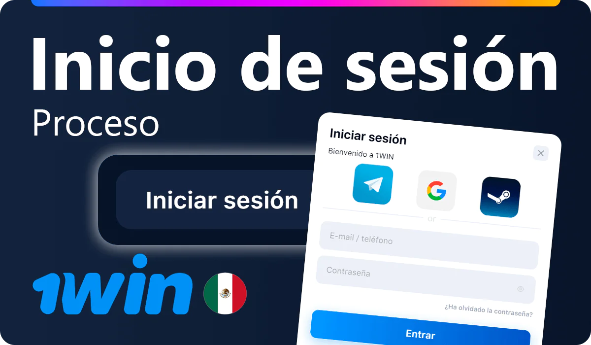 Iniciar sesión en 1win