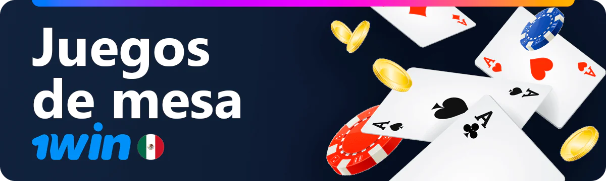 Juegos de mesa en 1win
