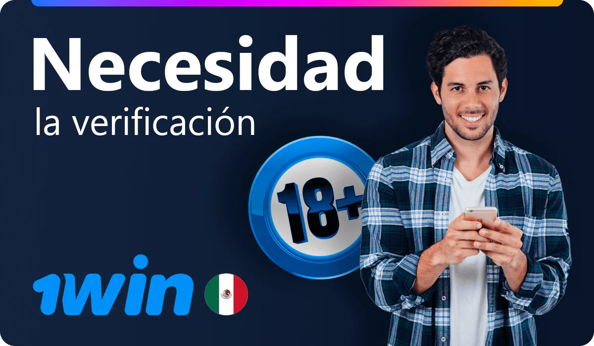 Necesidad de verificación en 1win
