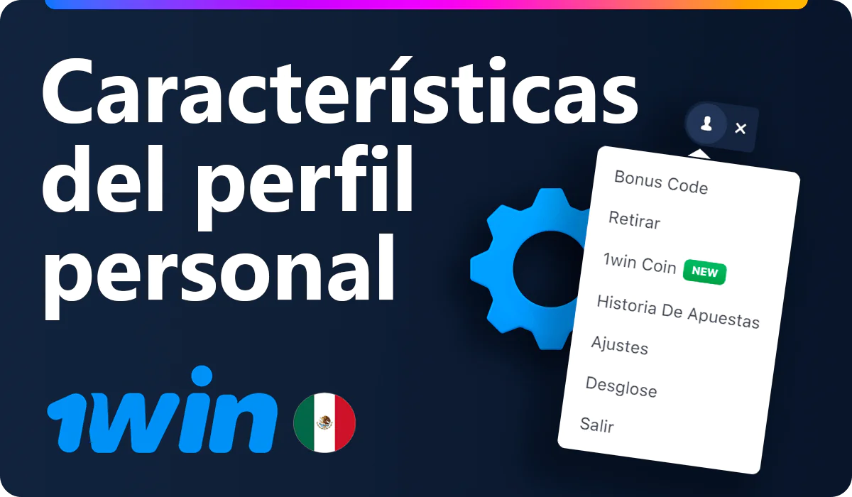 1win perfil de usuario