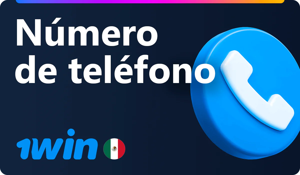 Atención al cliente de 1win por teléfono