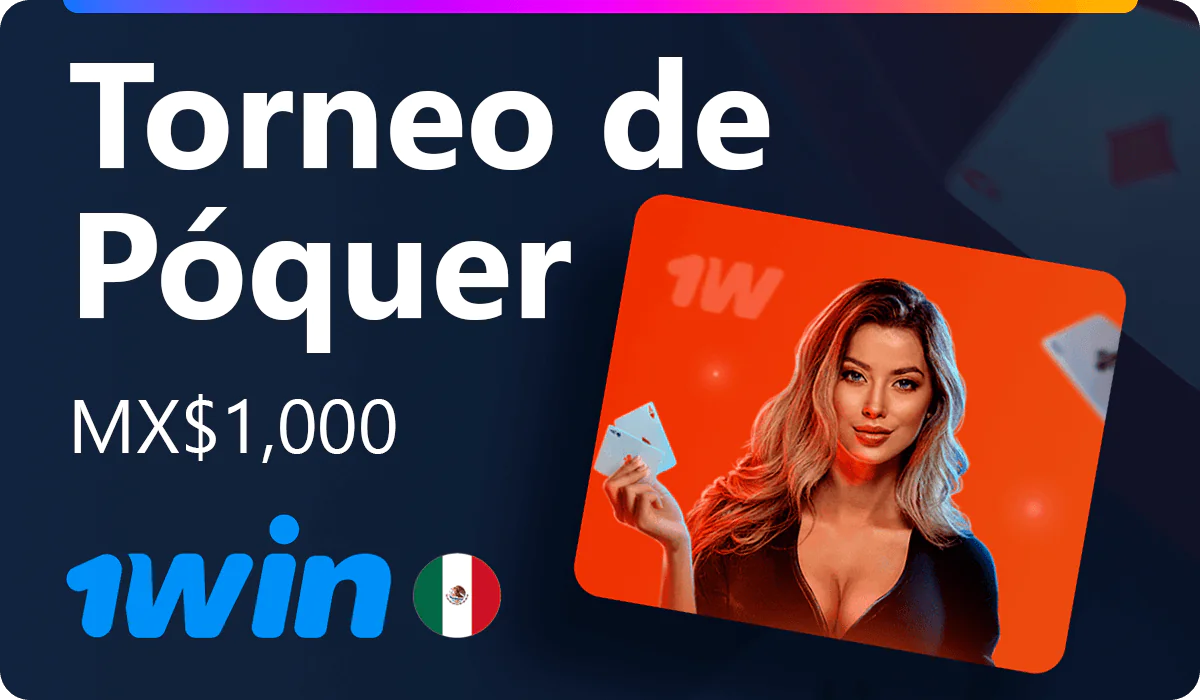 Torneo de póquer en 1win