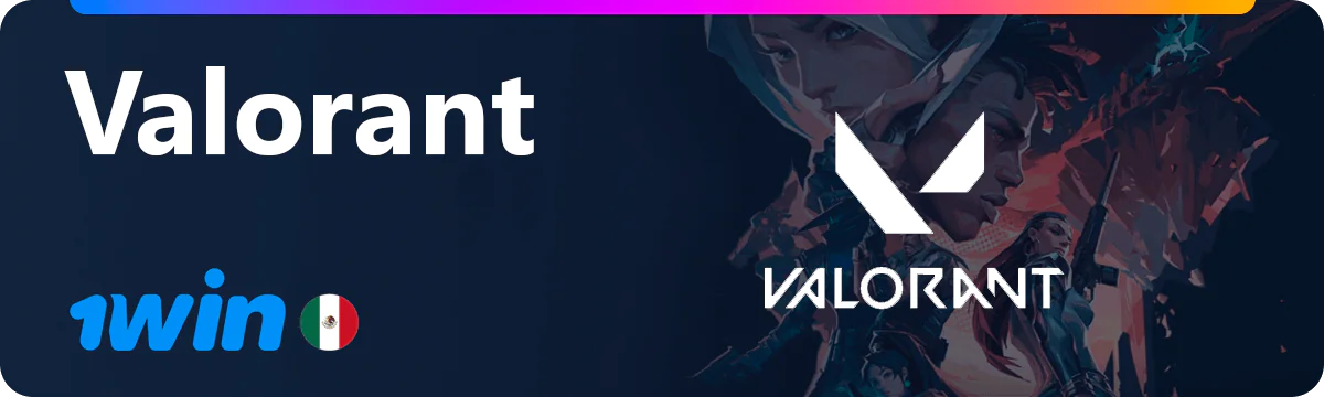 Apuestas de Valorant en 1win