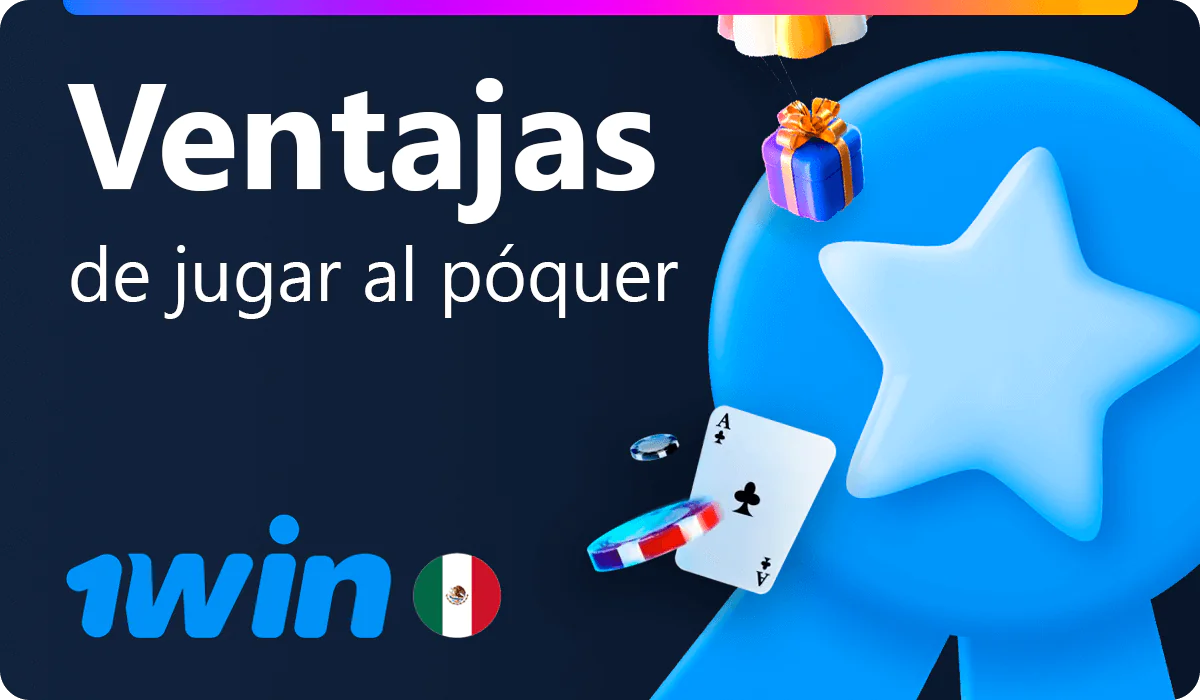 Beneficios de jugar al póquer en 1win