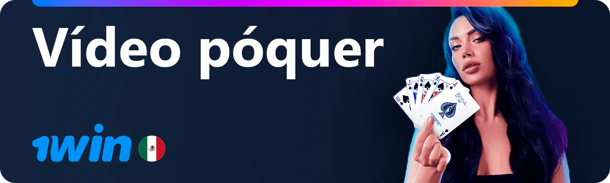 Vídeo póquer en 1win