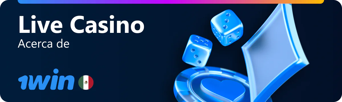 Acerca del casino en vivo de 1win MX