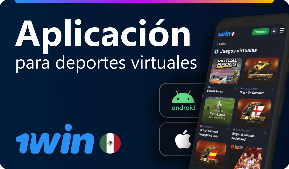 1win México app para apostar en deportes virtuales