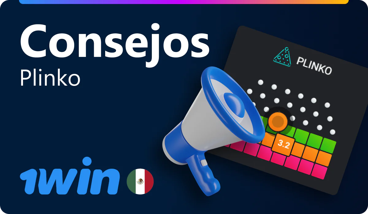 Tips para jugar Plinko en 1win Mexico